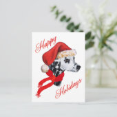 ダルマティアンハッピーホリデー シーズンポストカード (スタンド正面)