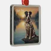 ダルマティアンバイレイク メタルオーナメント (右)