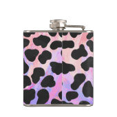 ダルマティアンブラックアンドピンクプリント フラスク (裏面)