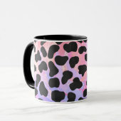 ダルマティアンブラックアンドピンクプリント マグカップ (正面左)