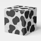 ダルマティアンブラックアンドホワイトプリント フェイバーボックス (正面サイド)