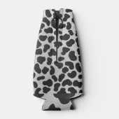 ダルマティアンブラックアンドホワイトプリント ボトルクーラー (裏面)
