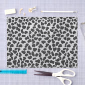 ダルマティアンブラックアンドホワイトプリント 薄葉紙 (クラフト)