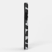 ダルマティアンブラックアンドホワイトプリント Case-Mate iPhoneケース (裏面/右)