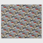 ダルマティアンペリカン ラッピングペーパー (フラット)