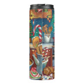 ダルマティアンホリデーベーキング:フェスティバルクリスマス タンブラー (裏面)