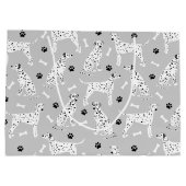 ダルマティアンポーズラージ抱き枕 ラージペーパーバッグ (裏面)