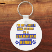 ダルマティアンモミー キーホルダー (正面)
