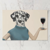 ダルマティアンワインスノブ ペーパーパッド (正面)