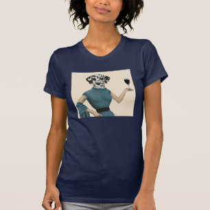 ダルマティアンワインスノブ Tシャツ