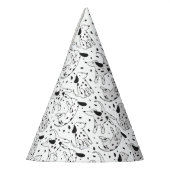 ダルマティアン型 パーティーハット (左)