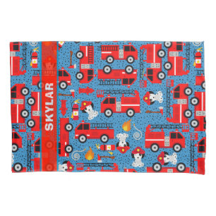 ダルマティアン犬の消防パーソナライズされた士 枕カバー