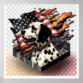 ダルマティアン米国 ポスター (正面)