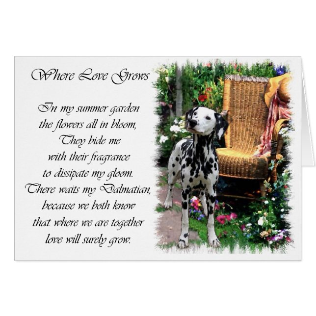 ダルマティアン・アート・ギフト (正面横)