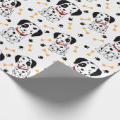 ダルマティアン·パッピー ラッピングペーパー (角)