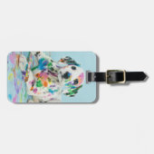 ダルマティアン·パピ ラゲッジタグ (正面横)