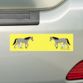 ダルマティアン& TWH バンパーステッカー (車上)