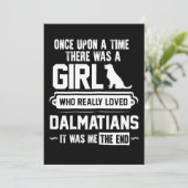 ダルマティア人が本当に好きだった サンキューカード (スタンド正面)