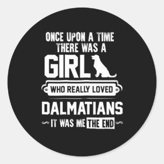 ダルマティア人を本当に愛していた ラウンドシール