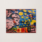 ダルマティア人2人の恋人の芸術 ジグソーパズル (横)