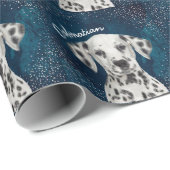 ダルマティア柄 ラッピングペーパー (ロールコーナー)