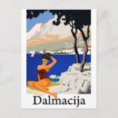 ダルマティア(クロアチア) ポストカード (正面)