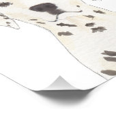 ダルマパーソナライズされたチア可逆美術 フォトプリント            (角)