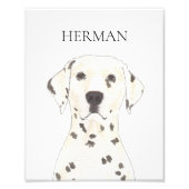 ダルマパーソナライズされたチア可逆美術 フォトプリント            (正面)