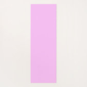 ダルマパーソナライズされたブライトレインボーカラーピンク ヨガマット (裏面)