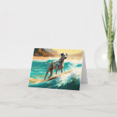 ダルマビーチサーフィン絵画ズ カード (正面)