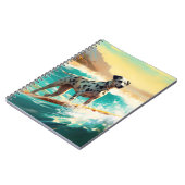 ダルマビーチサーフィン絵画ズ ノートブック (左側)