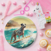 ダルマビーチサーフィン絵画ズ ペーパープレート (パーティー)