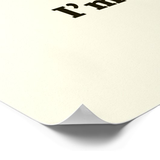 ダルマポスター ポスター (角)