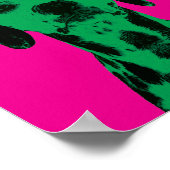 ダルマポップ・アートのシアのキャンバス印刷 ポスター (角)