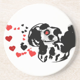 ダルマ人が愛を送った コースター