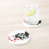 ダルマ人が愛を送った コースター (側面)