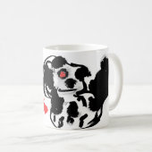 ダルマ人が愛を送った コーヒーマグカップ (正面右)