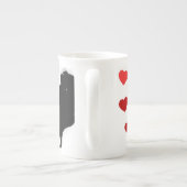 ダルマ人が愛を送った ボーンチャイナマグカップ (裏面)