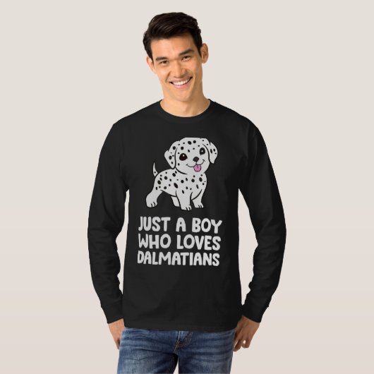 ダルマ人を愛する少年 Tシャツ (正面フル)