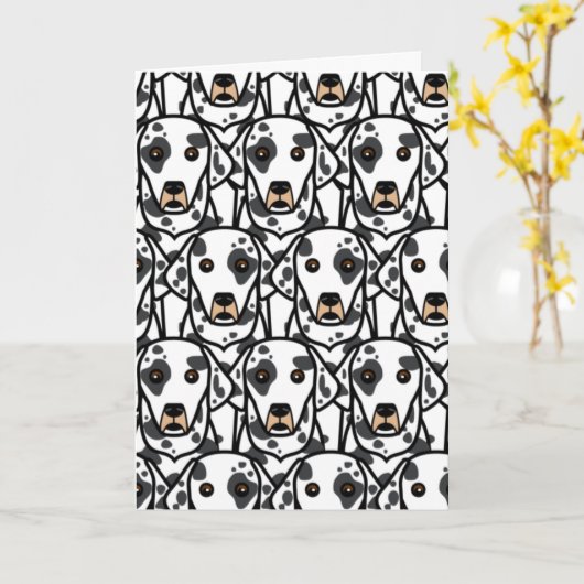 ダルマ人 カード (黄色い花)