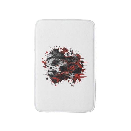 ダルマ人 バスマット (正面縦)