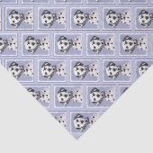 ダルマ絵画チア語 – かわいいオリジナルドッグアート 薄葉紙 (詳細)