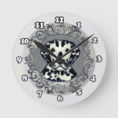 ダルマ華美ス人 ラウンド壁時計 (正面)