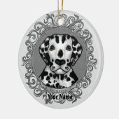 ダルマ華美ーチオーナメント セラミックオーナメント (左)