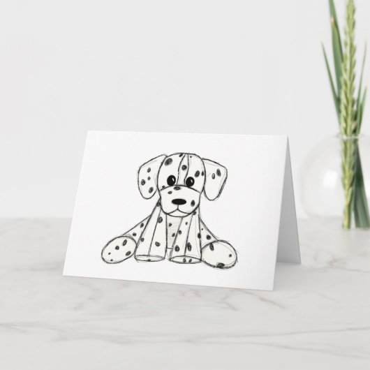 ダルマ詰まったス犬スケッチの輪郭シンプル黒 プログラム (正面)