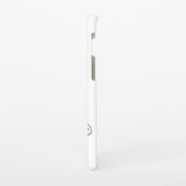 ダルマ詰まったス犬スケッチの輪郭シンプル黒 SAMSUNG GALAXYケース (左側)