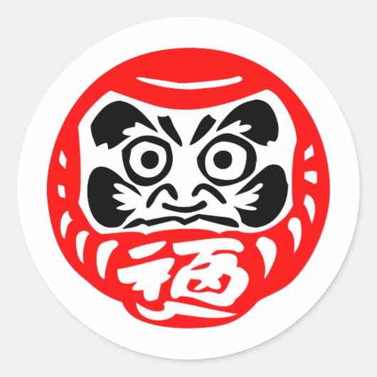 ダルマ ラウンドシール (正面)