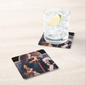 ダルムシュタットマドンナ、ホルベインの若者 スクエアペーパーコースター (インサイチュ)