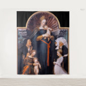 ダルムシュタットマドンナ、ホルベインの若者 タペストリー (正面)