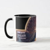 ダルムシュタットマドンナ、ホルベインの若者 マグカップ (左)